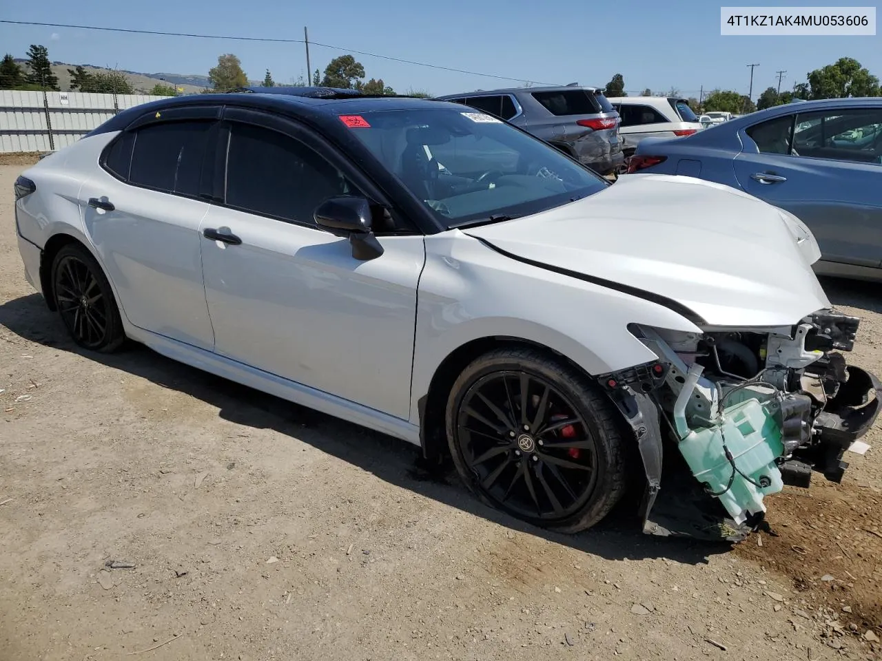Auction sale of the 2021 Toyota Camry , vin: 4T1KZ1AK4MU053606, lot number: 54081264
