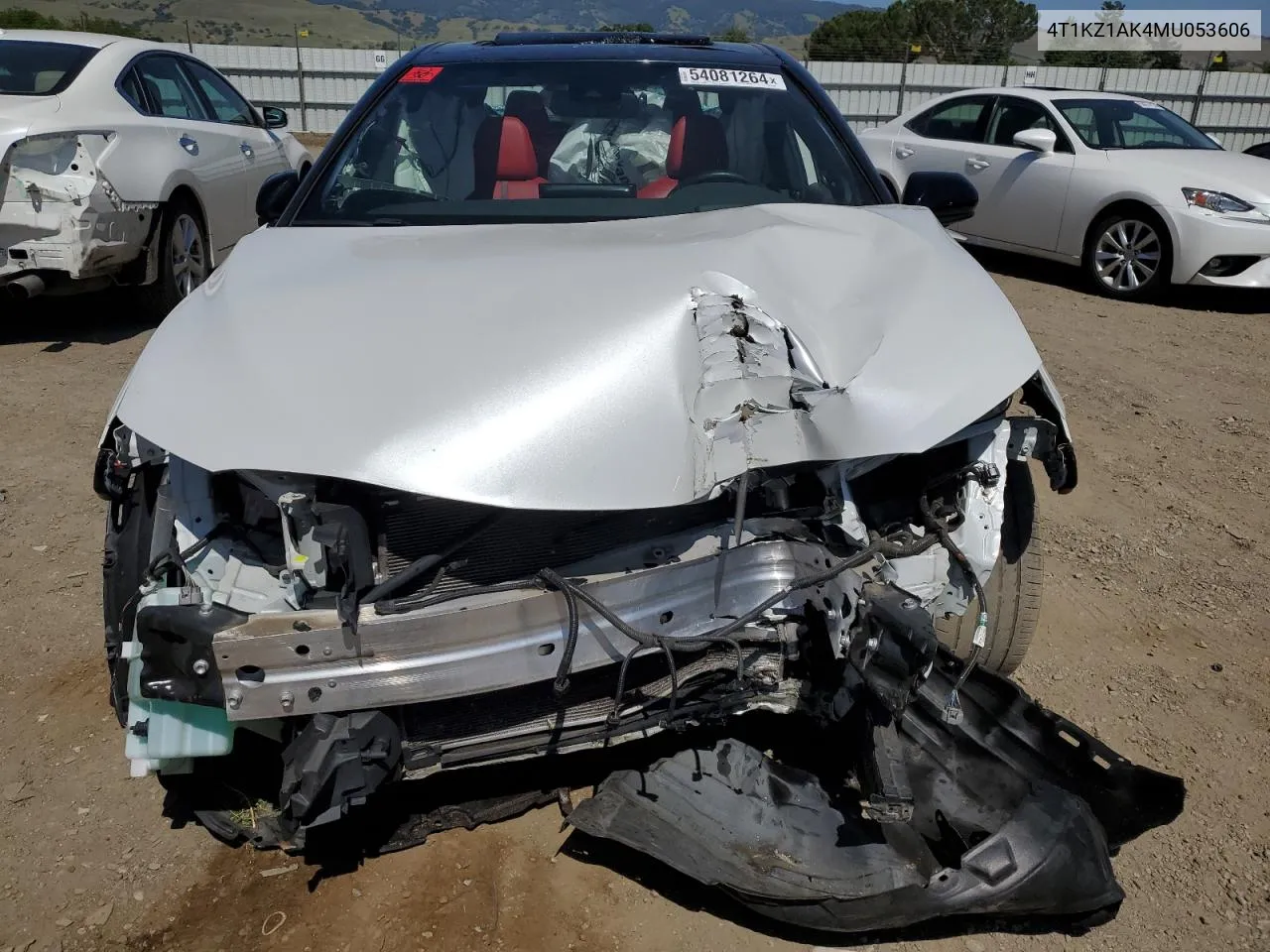 Auction sale of the 2021 Toyota Camry , vin: 4T1KZ1AK4MU053606, lot number: 54081264