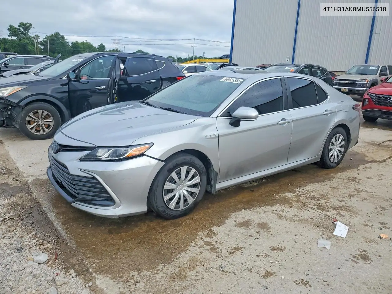 Auction sale of the 2021 Toyota Camry , vin: 4T1H31AK8MU556518, lot number: 60479386