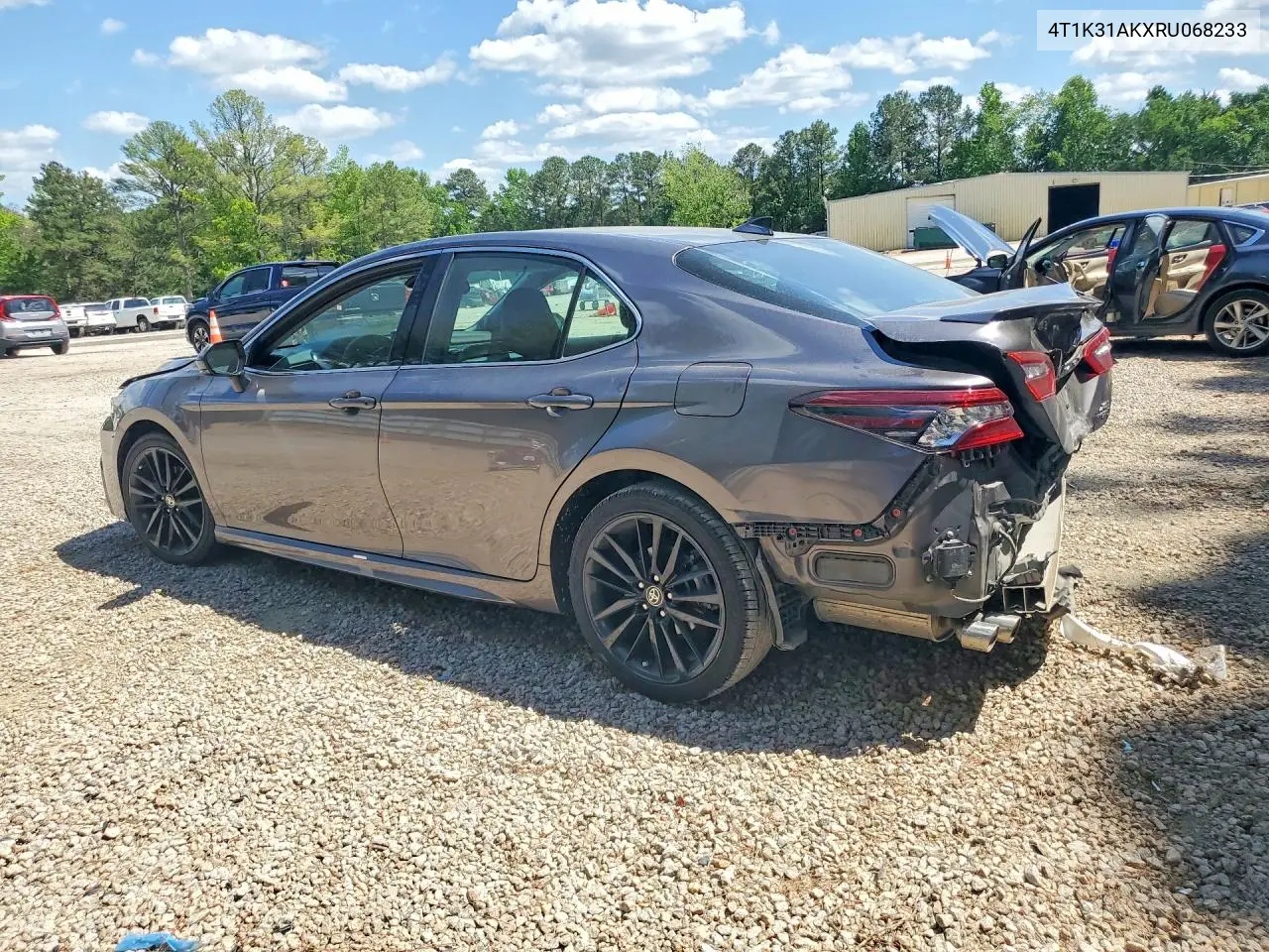 Auction sale of the 2024 Toyota Camry , vin: 4T1K31AKXRU068233, lot number: 53590916