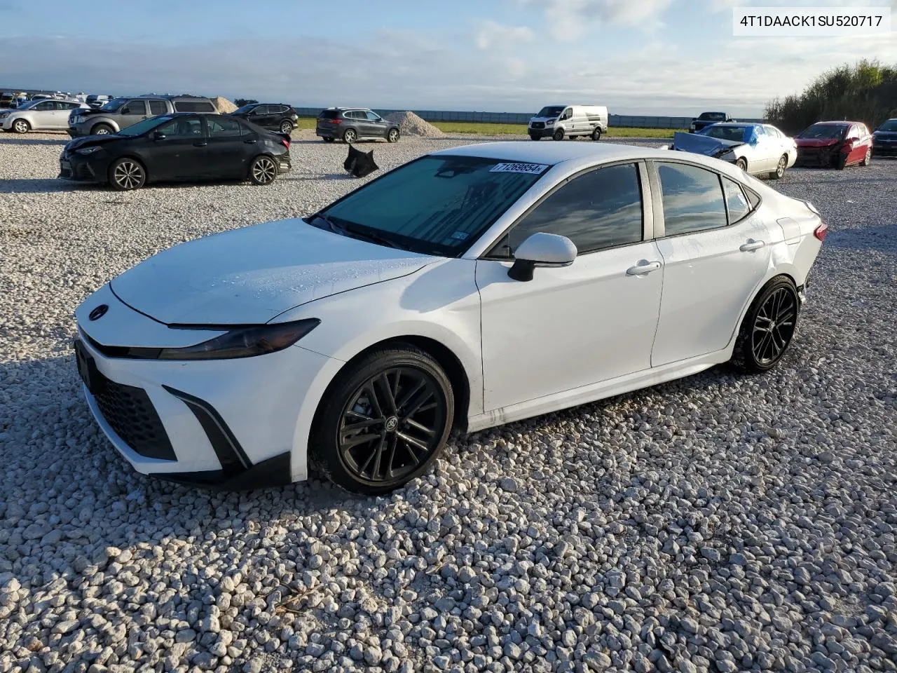 Auction sale of the 2025 Toyota Camry , vin: 4T1DAACK1SU520717, lot number: 71269854