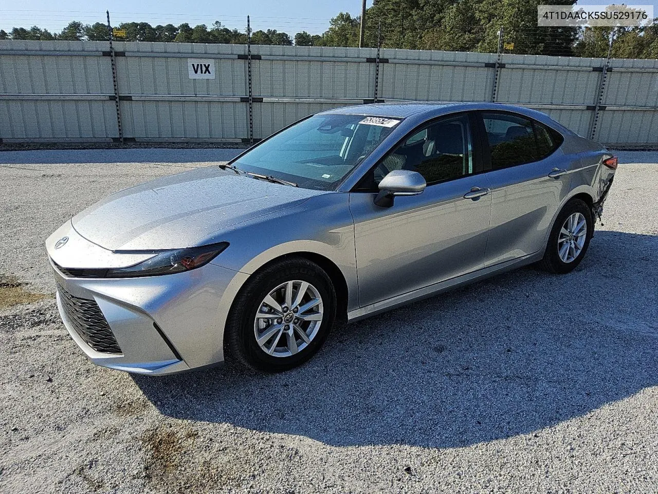 Auction sale of the 2025 Toyota Camry , vin: 4T1DAACK5SU529176, lot number: 75395574