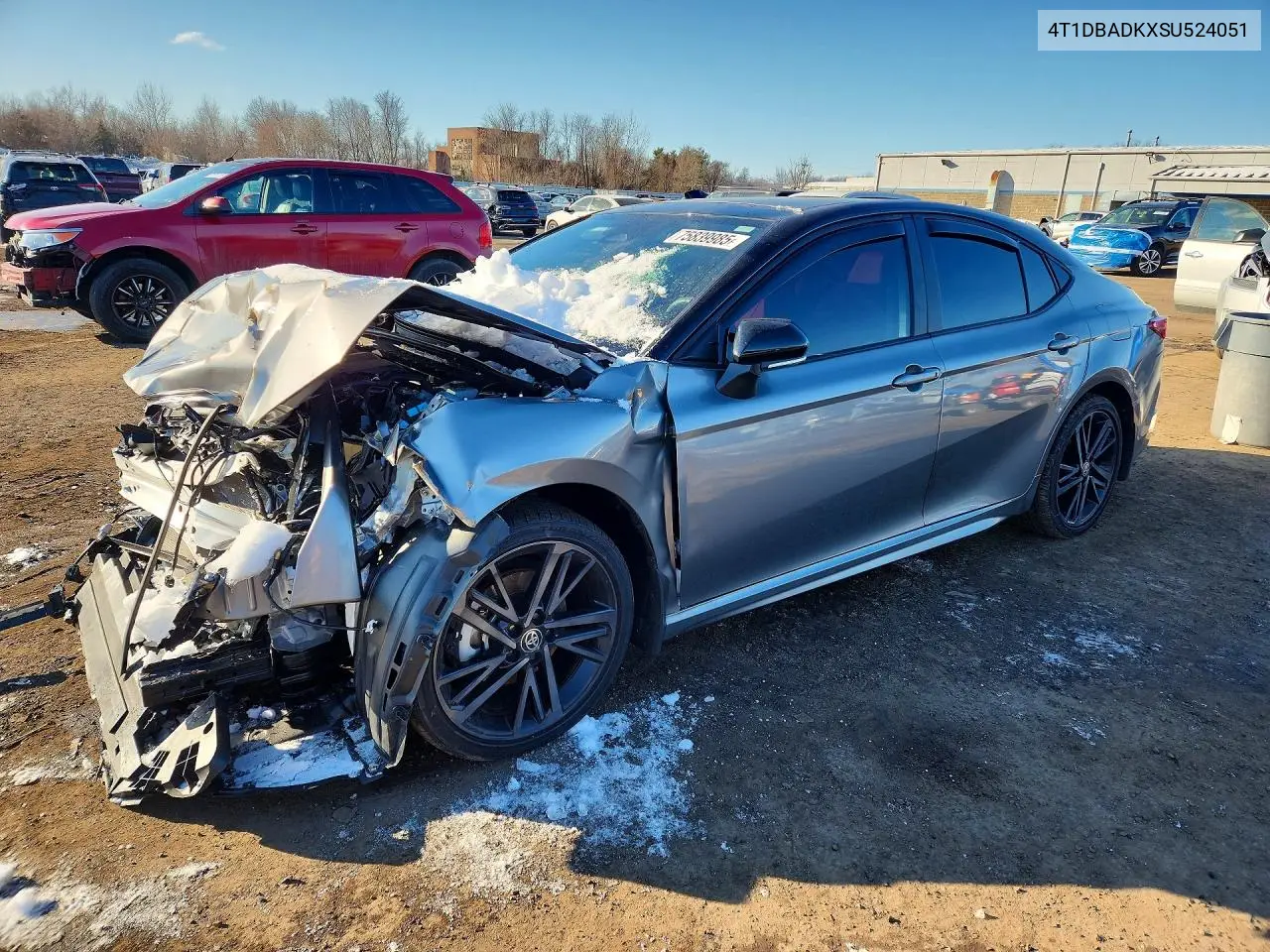 Auction sale of the 2025 Toyota Camry , vin: 4T1DBADKXSU524051, lot number: 75839985