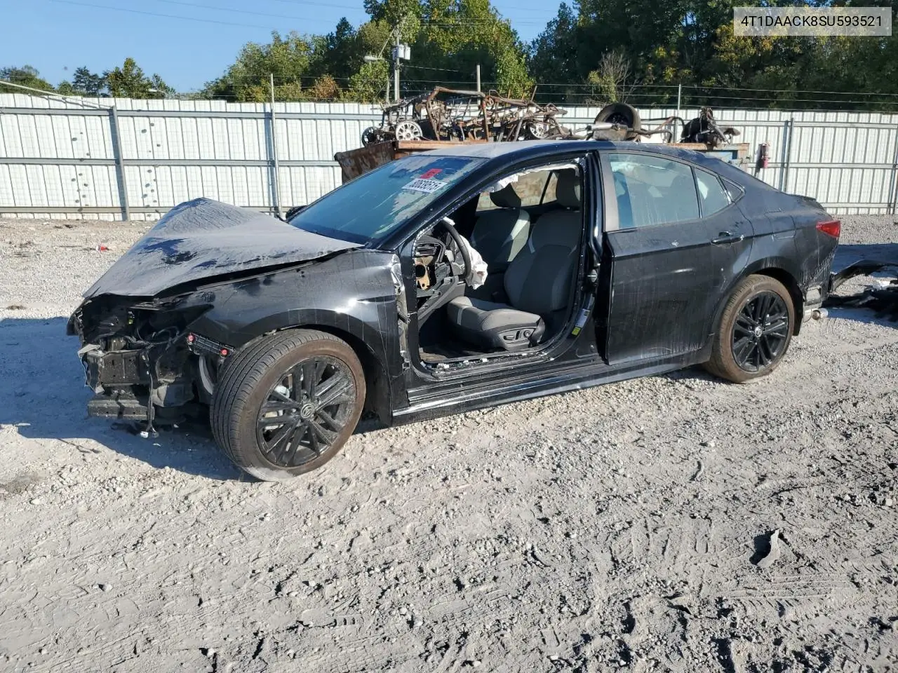 Auction sale of the 2025 Toyota Camry , vin: 4T1DAACK8SU593521, lot number: 80639515