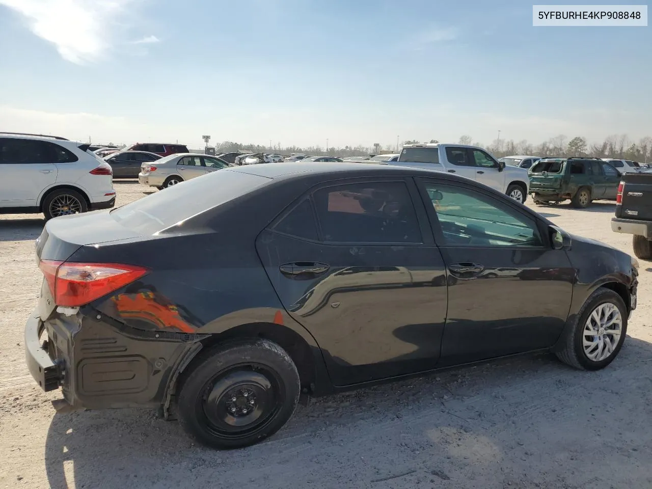 Auction sale of the 2019 Toyota Corolla , vin: 5YFBURHE4KP908848, lot number: 42300384