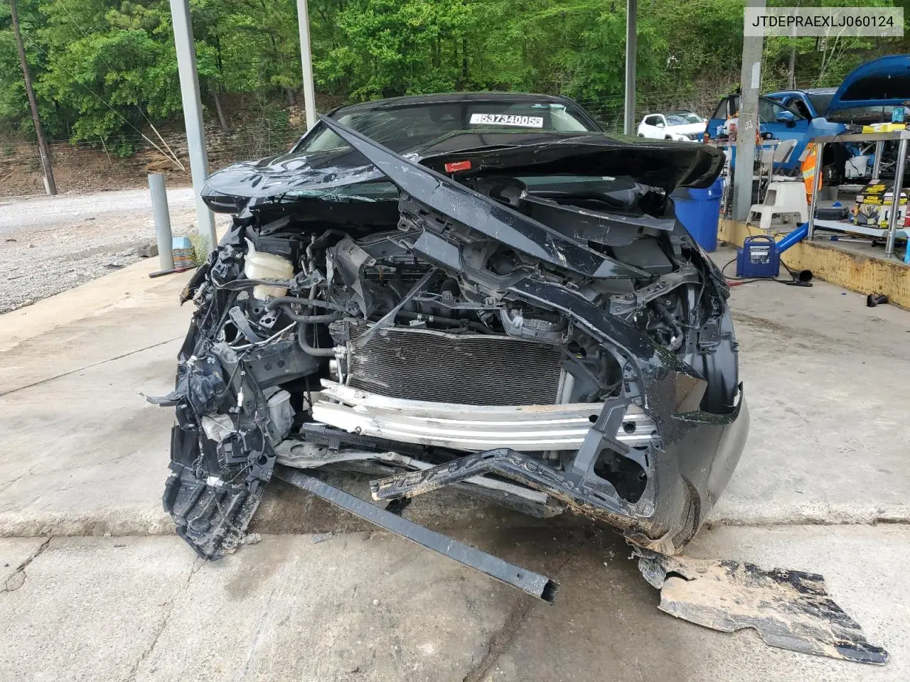 Auction sale of the 2020 Toyota Corolla , vin: JTDEPRAEXLJ060124, lot number: 53734005