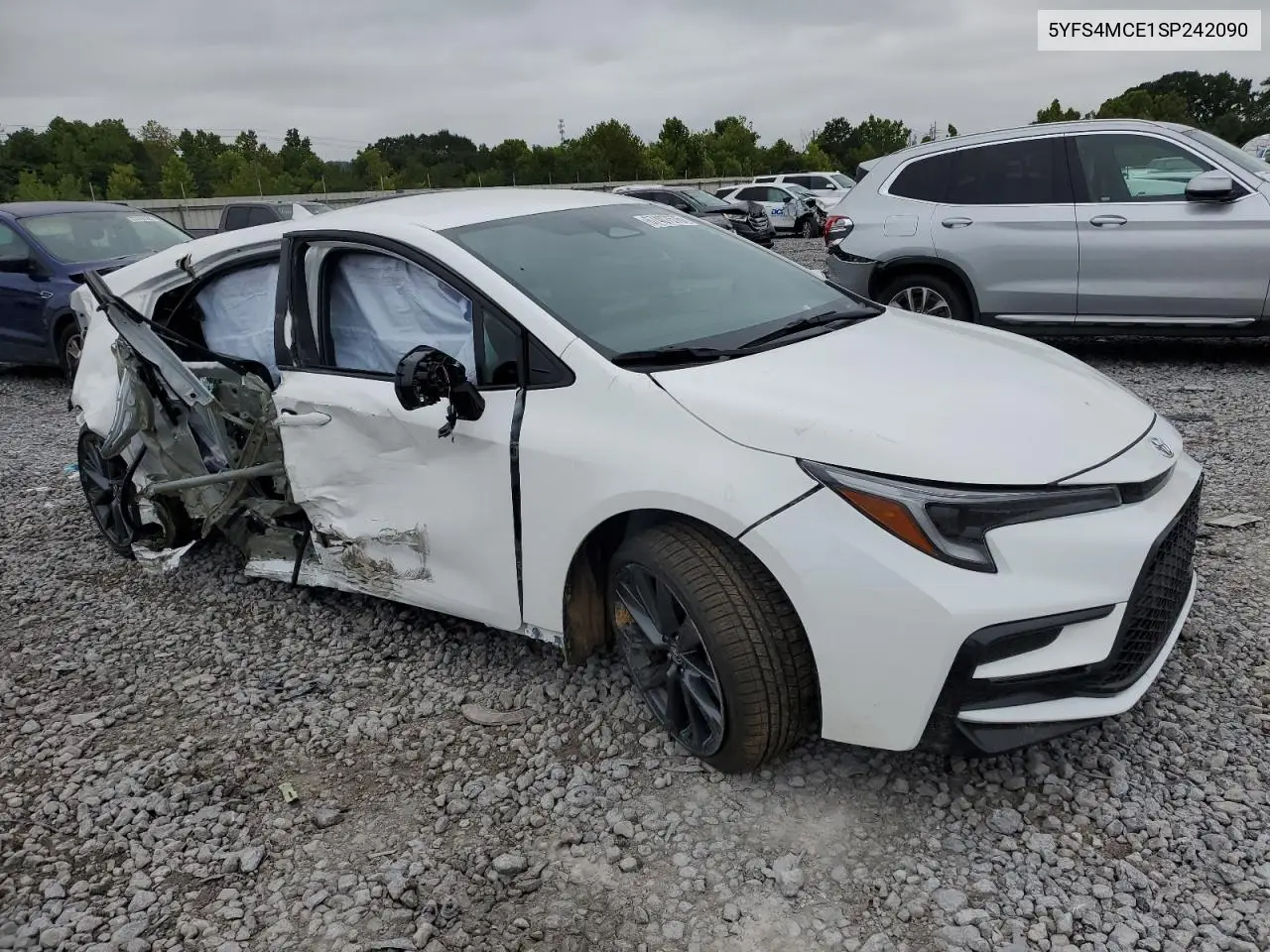 Auction sale of the 2025 Toyota Corolla , vin: 5YFS4MCE1SP242090, lot number: 67407575