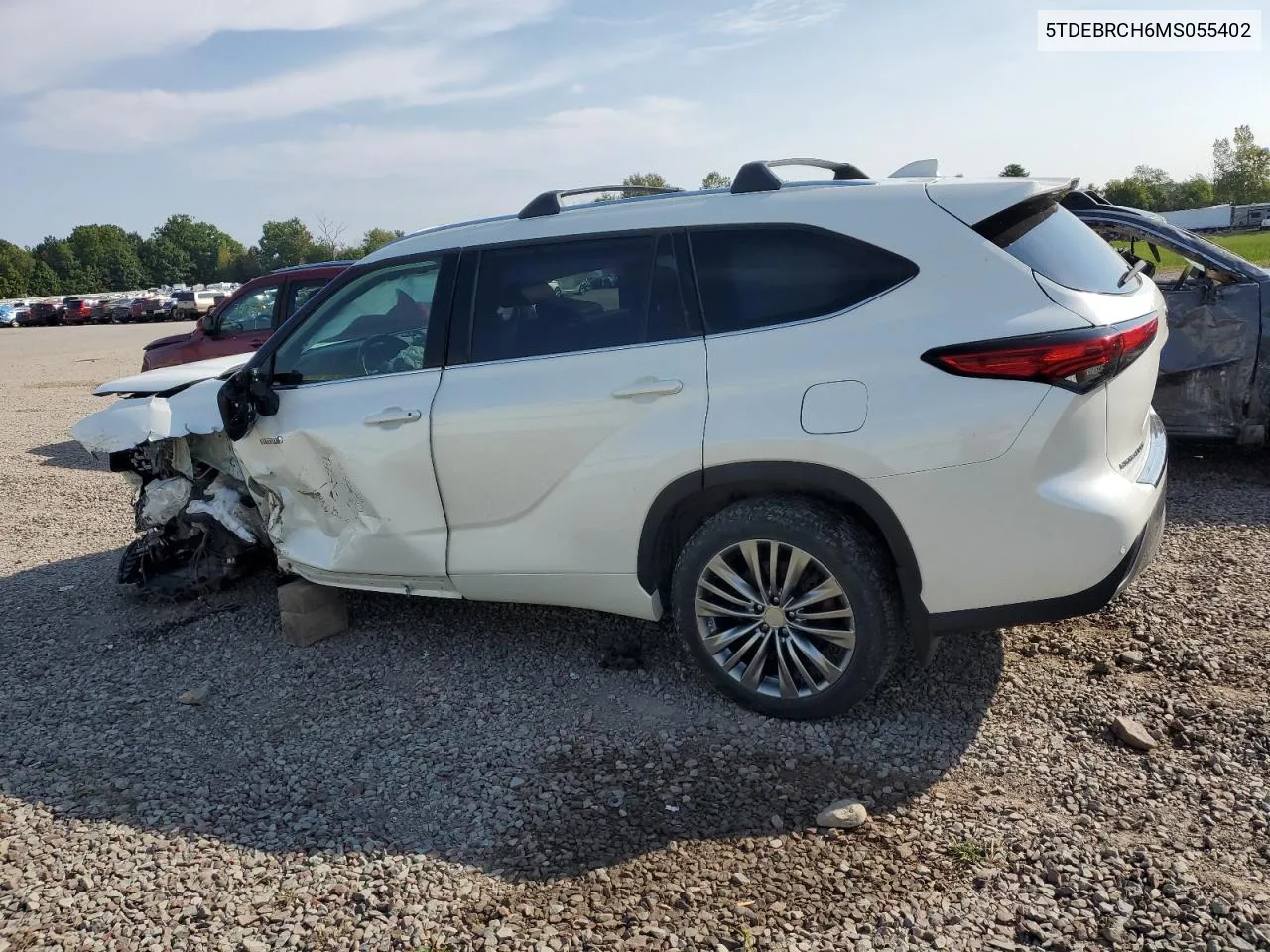 Auction sale of the 2021 Toyota Highlander , vin: 5TDEBRCH6MS055402, lot number: 71828864