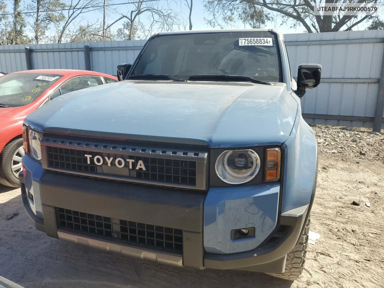 Auction sale of the 2024 Toyota Land Cruiser , vin: JTEABFAJ9RK000679, lot number: 75658834