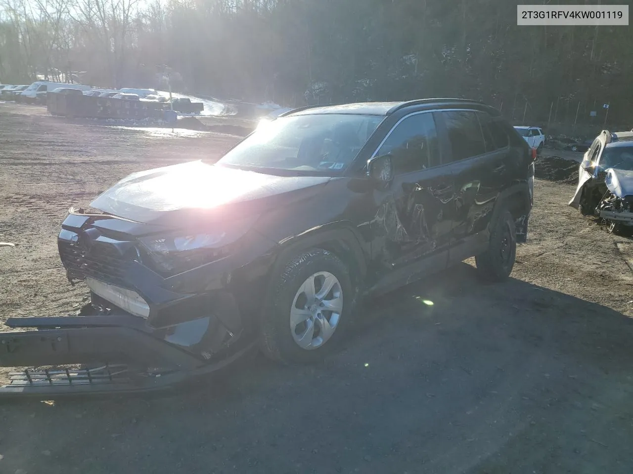 Auction sale of the 2019 Toyota RAV 4 , vin: 2T3G1RFV4KW001119, lot number: 42731475