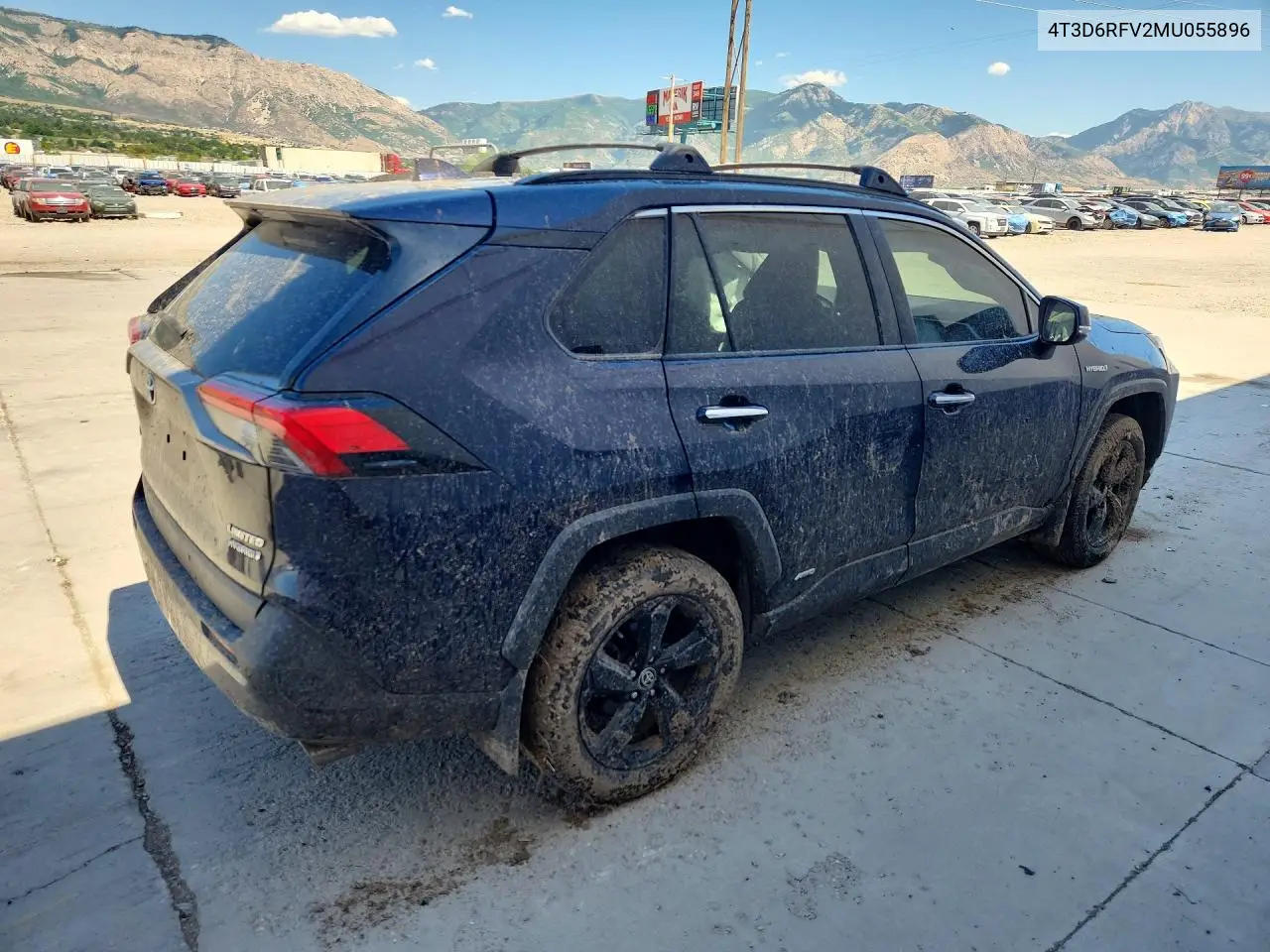 Auction sale of the 2021 Toyota RAV 4 , vin: 4T3D6RFV2MU055896, lot number: 60174466