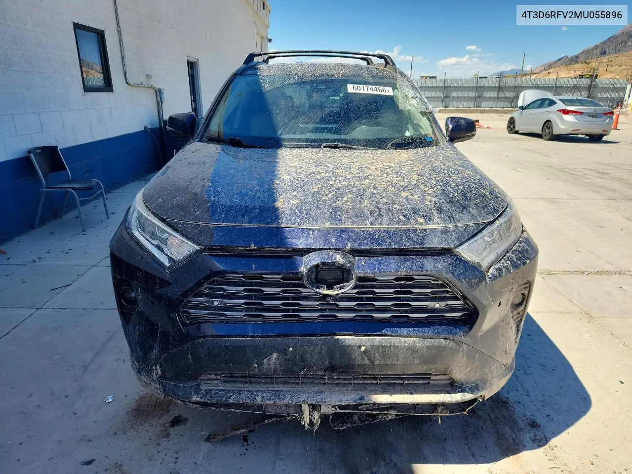 Auction sale of the 2021 Toyota RAV 4 , vin: 4T3D6RFV2MU055896, lot number: 60174466