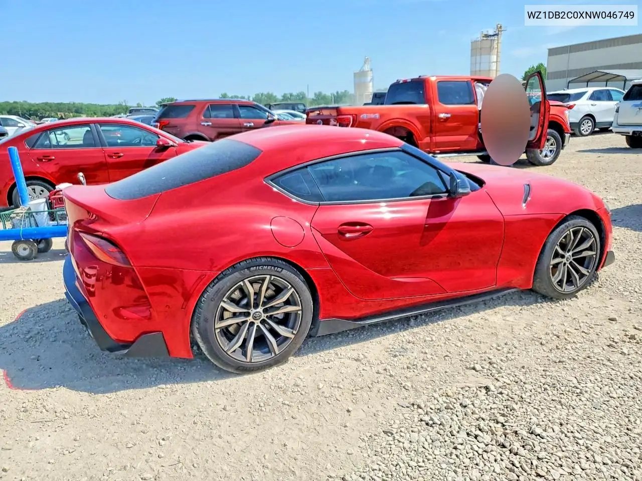 Auction sale of the 2022 Toyota Supra , vin: WZ1DB2C0XNW046749, lot number: 53445086