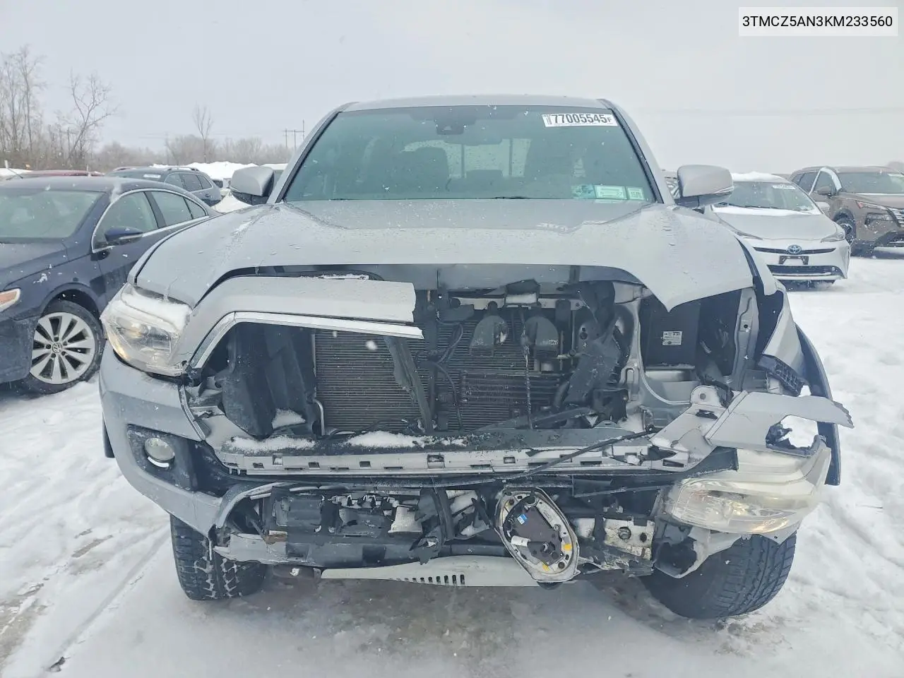 Auction sale of the 2019 Toyota Tacoma , vin: 3TMCZ5AN3KM233560, lot number: 77005545