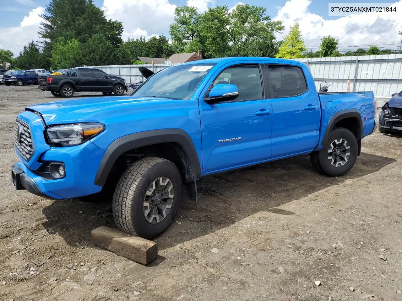 Auction sale of the 2021 Toyota Tacoma , vin: 3TYCZ5ANXMT021844, lot number: 57901724