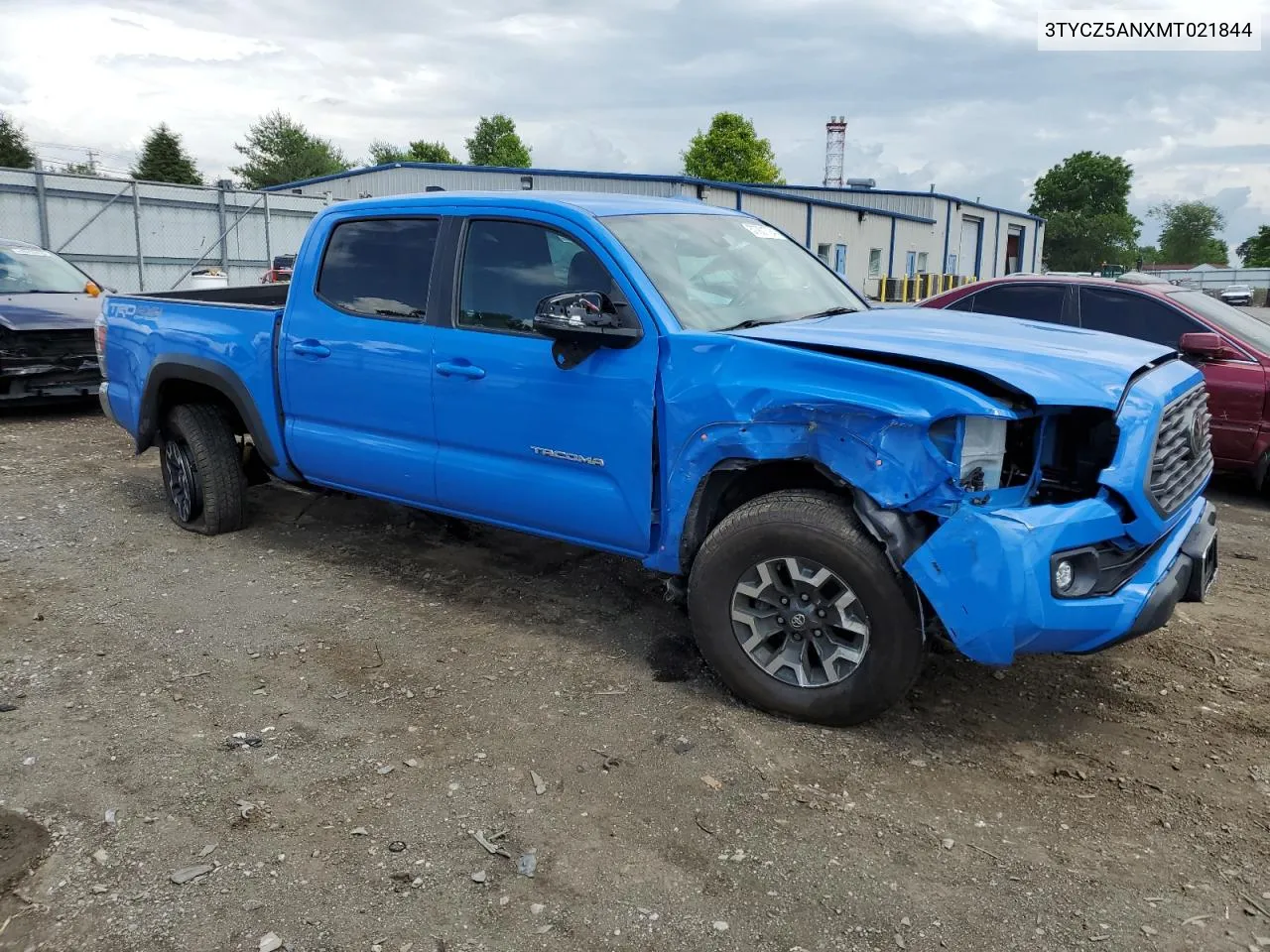 Auction sale of the 2021 Toyota Tacoma , vin: 3TYCZ5ANXMT021844, lot number: 57901724