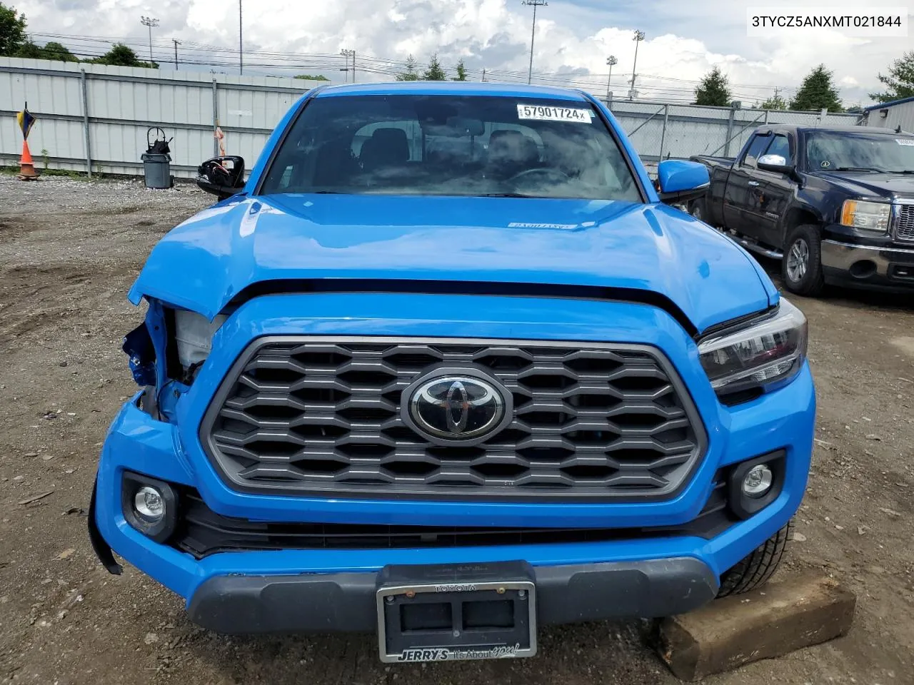 Auction sale of the 2021 Toyota Tacoma , vin: 3TYCZ5ANXMT021844, lot number: 57901724