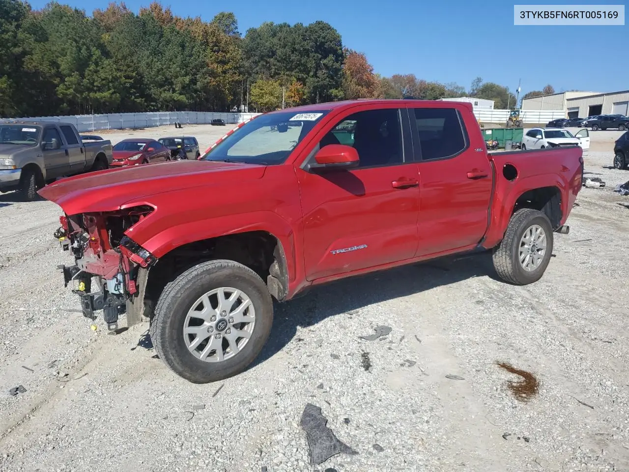 Auction sale of the 2024 Toyota Tacoma , vin: 3TYKB5FN6RT005169, lot number: 90674575