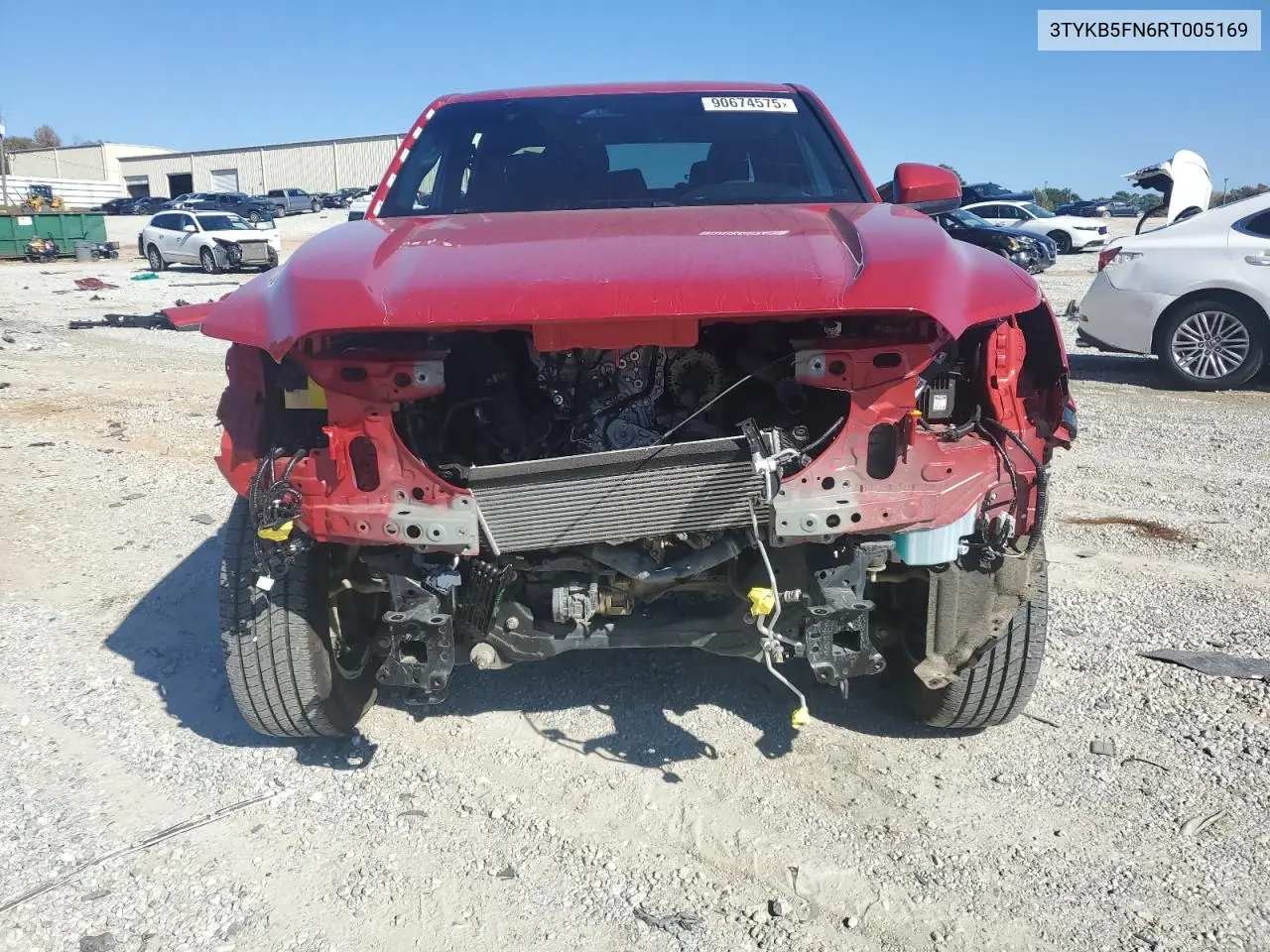 Auction sale of the 2024 Toyota Tacoma , vin: 3TYKB5FN6RT005169, lot number: 90674575
