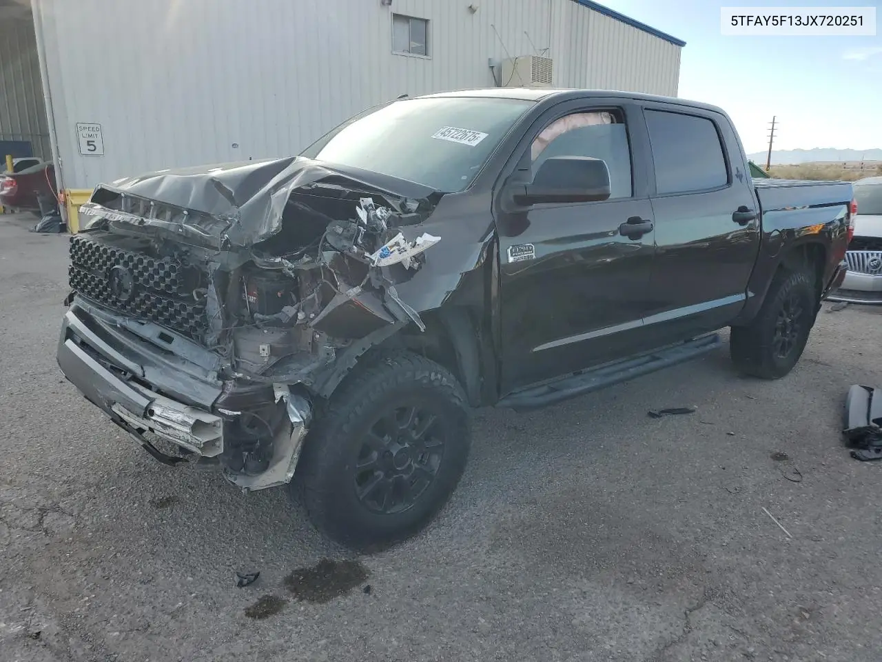 Auction sale of the 2018 Toyota Tundra , vin: 5TFAY5F13JX720251, lot number: 45722675