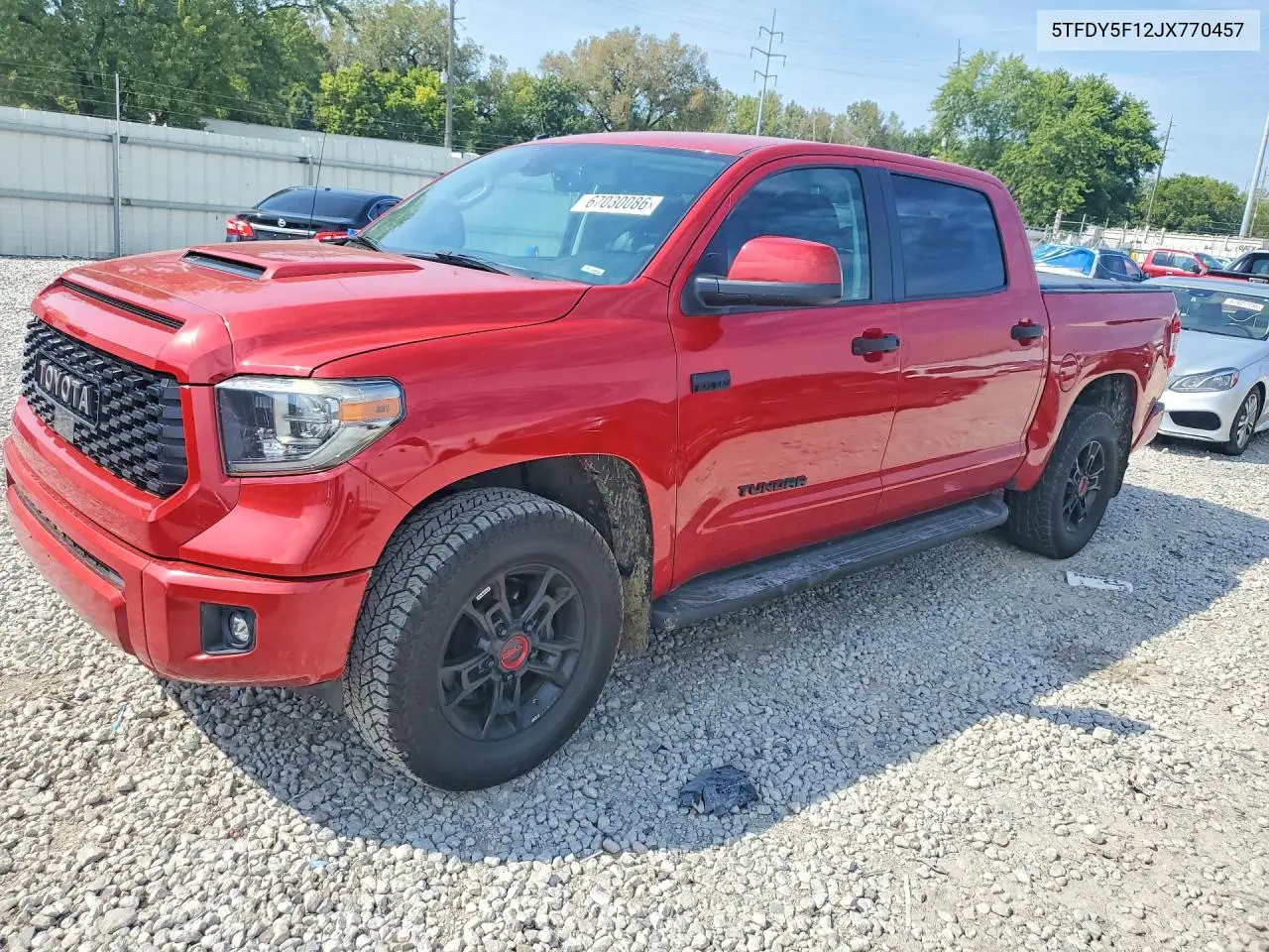 Auction sale of the 2018 Toyota Tundra , vin: 5TFDY5F12JX770457, lot number: 67030086