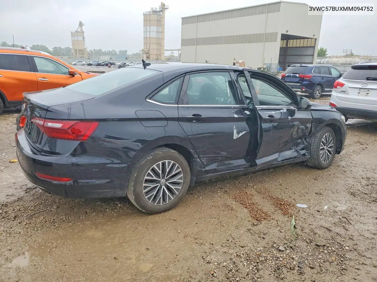Auction sale of the 2021 Volkswagen Jetta , vin: 3VWC57BUXMM094752, lot number: 54139546