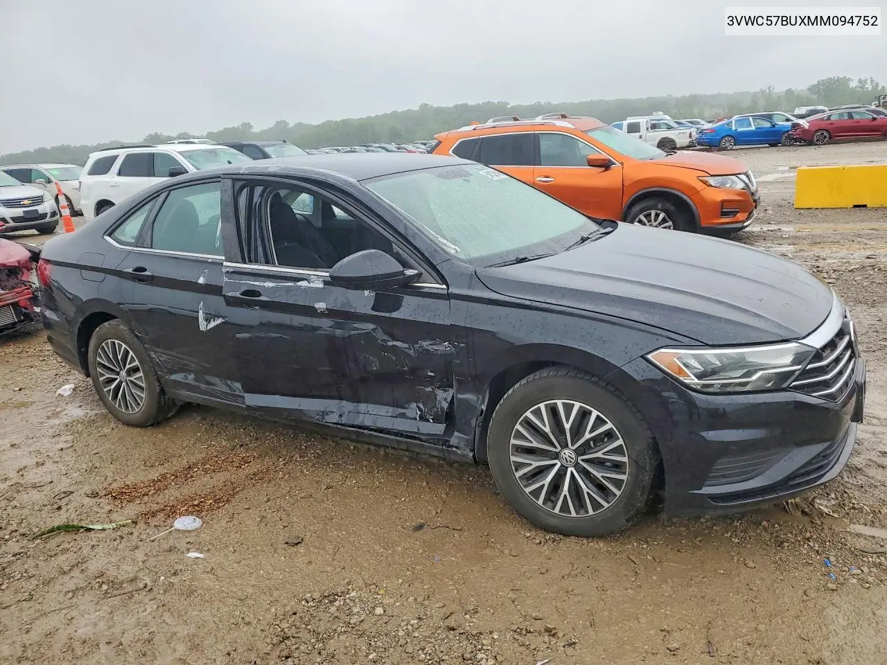 Auction sale of the 2021 Volkswagen Jetta , vin: 3VWC57BUXMM094752, lot number: 54139546