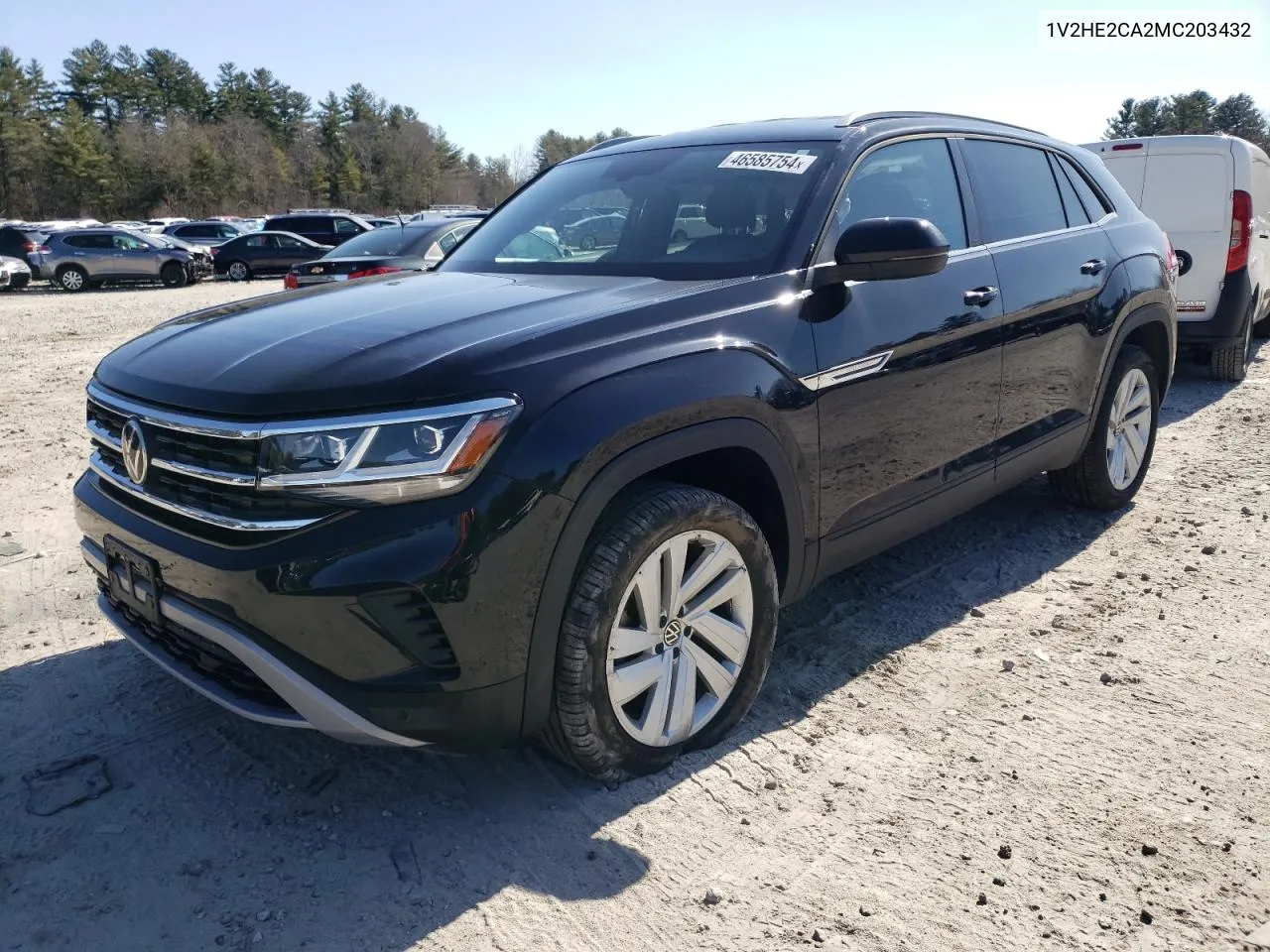 Auction sale of the 2021 Volkswagen Atlas , vin: 1V2HE2CA2MC203432, lot number: 46585754