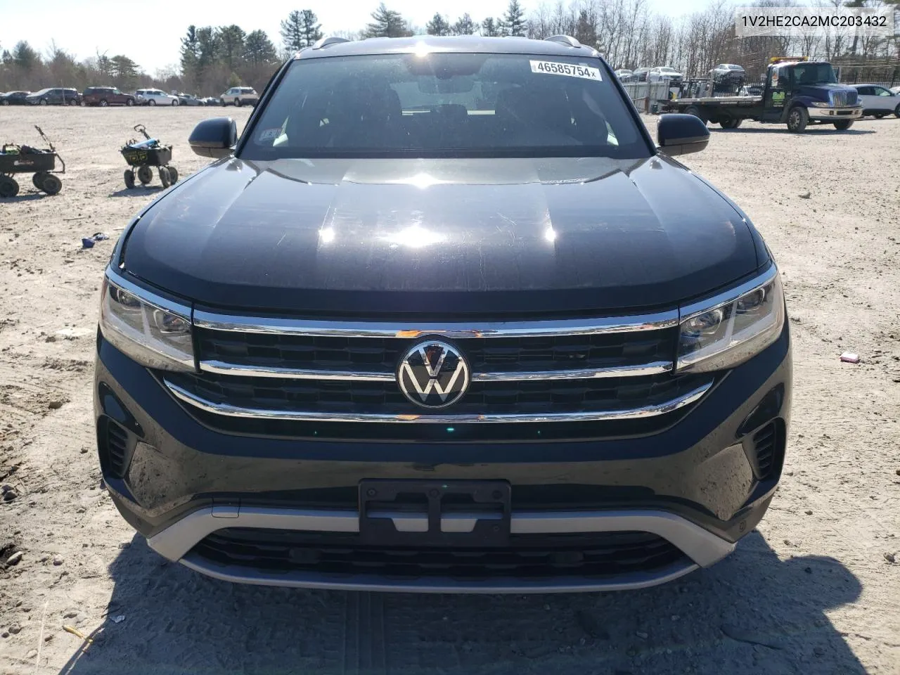 Auction sale of the 2021 Volkswagen Atlas , vin: 1V2HE2CA2MC203432, lot number: 46585754