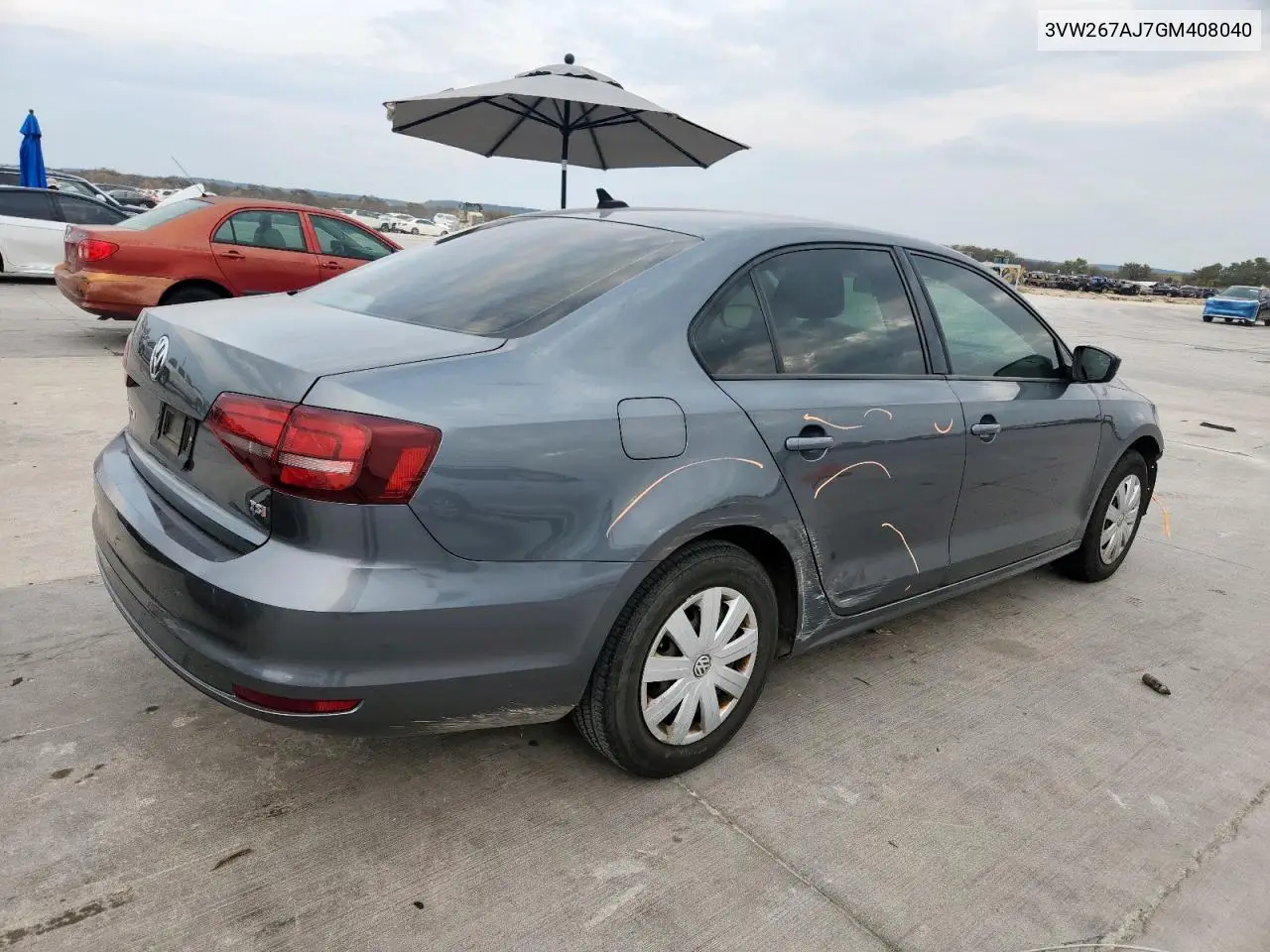 Auction sale of the 2016 Volkswagen Jetta , vin: 3VW267AJ7GM408040, lot number: 92762535
