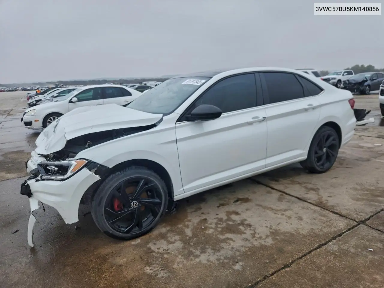 Auction sale of the 2019 Volkswagen Jetta , vin: 3VWC57BU5KM140856, lot number: 91791345