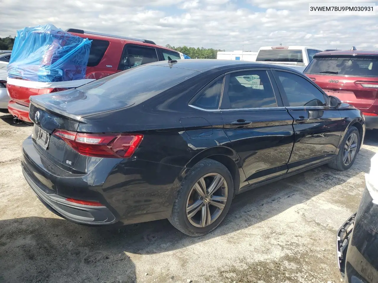 Auction sale of the 2023 Volkswagen Jetta , vin: 3VWEM7BU9PM030931, lot number: 89466725