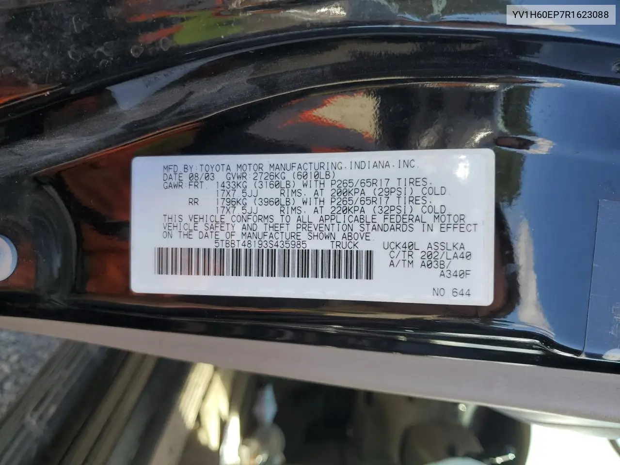 Auction sale of the 2024 Volvo V60 , vin: YV1H60EP7R1623088, lot number: 82280855