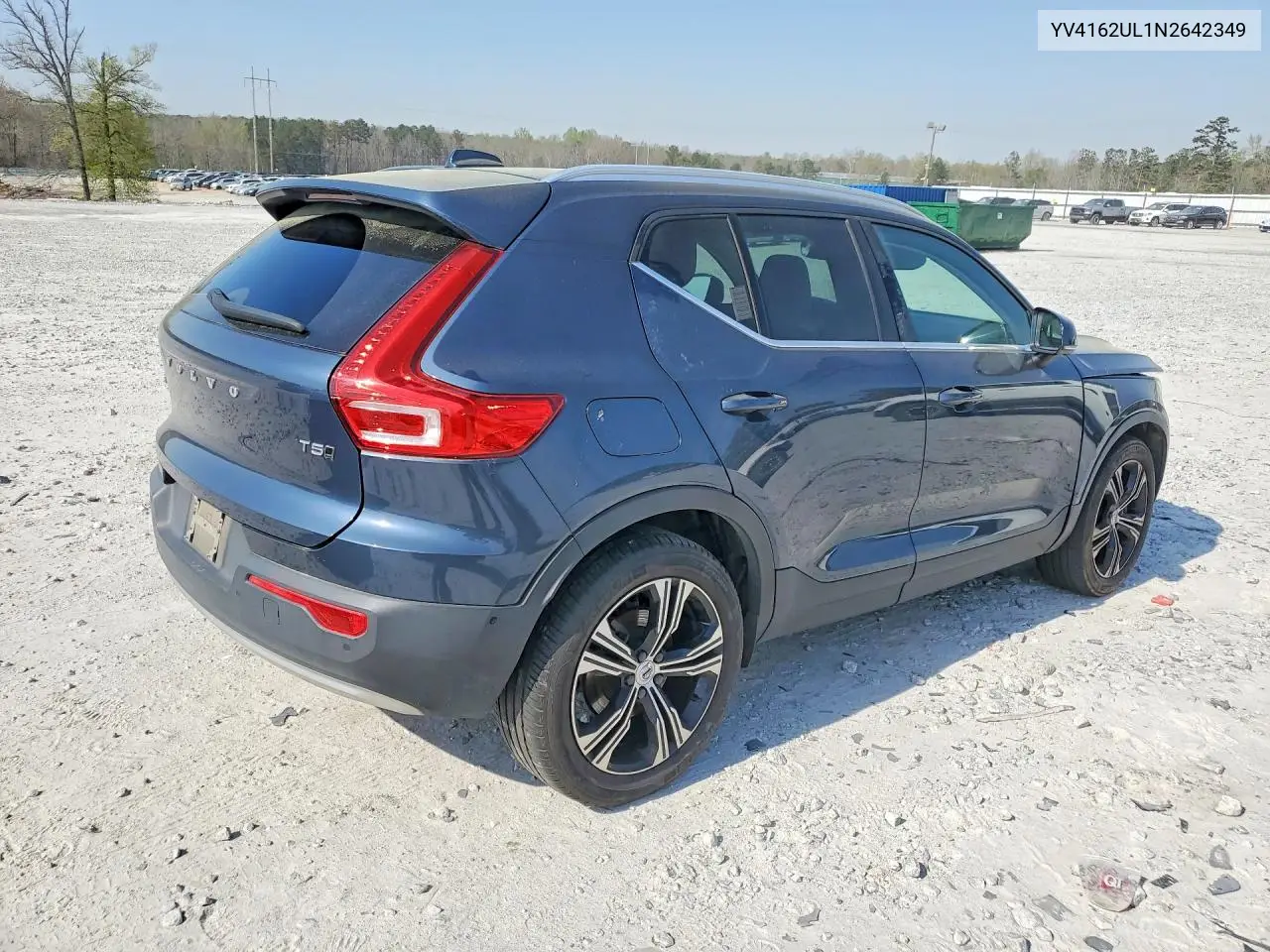 Auction sale of the 2022 Volvo XC40 , vin: YV4162UL1N2642349, lot number: 46840726