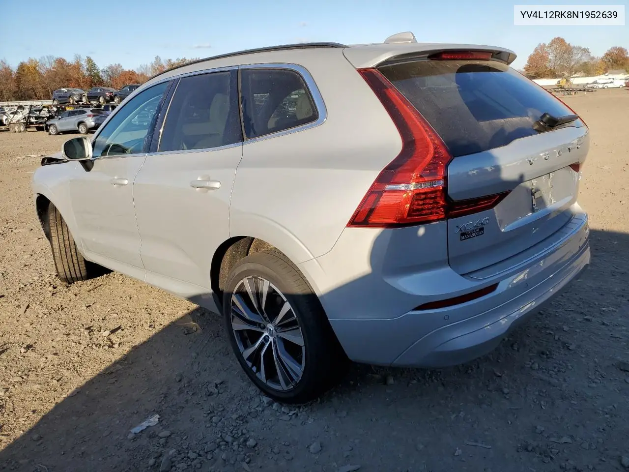Auction sale of the 2022 Volvo XC60 , vin: YV4L12RK8N1952639, lot number: 76066683