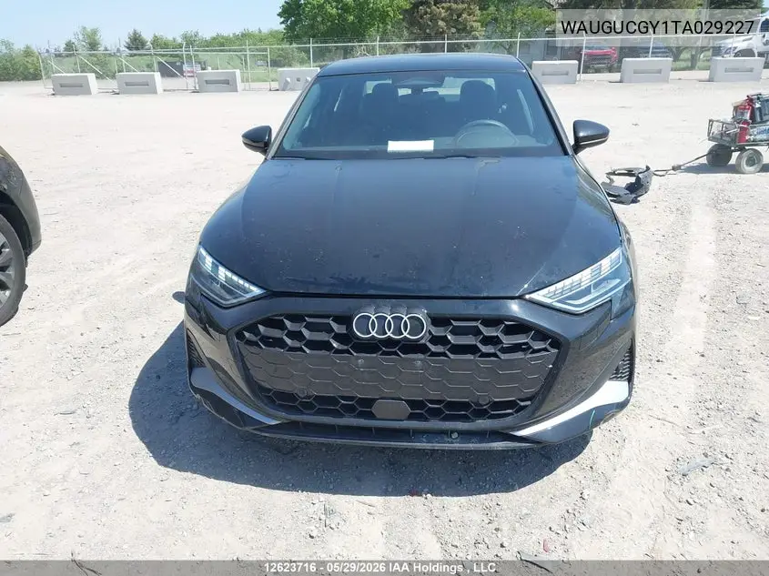Auction sale of the 2026 Audi A3 , vin: WAUGUCGY1TA029227, lot number: 12623716