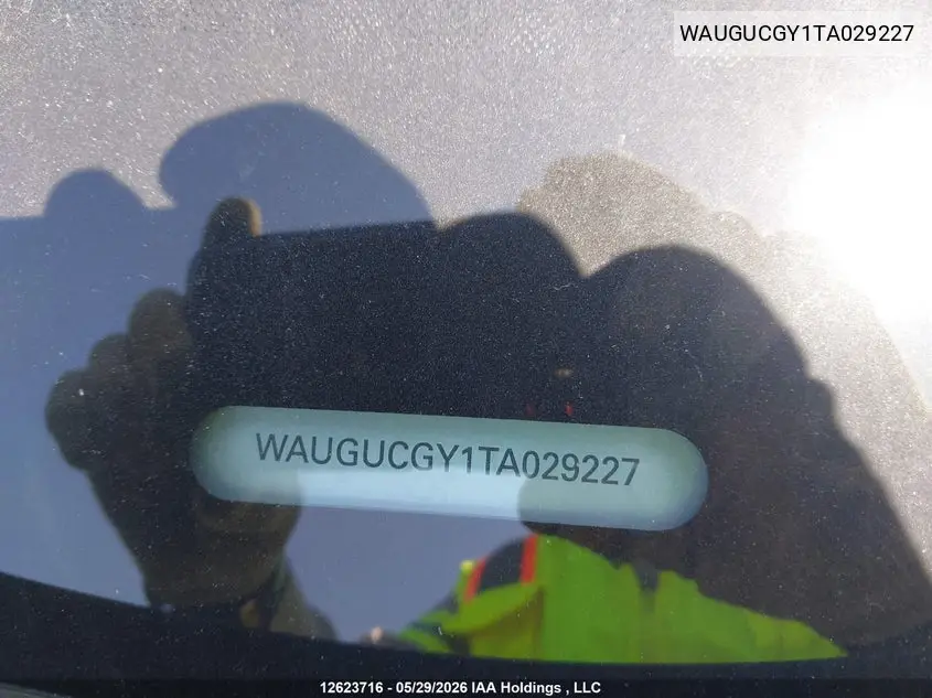 Auction sale of the 2026 Audi A3 , vin: WAUGUCGY1TA029227, lot number: 12623716