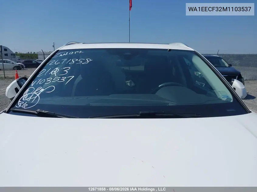 Auction sale of the 2021 Audi Q3 , vin: WA1EECF32M1103537, lot number: 12671858