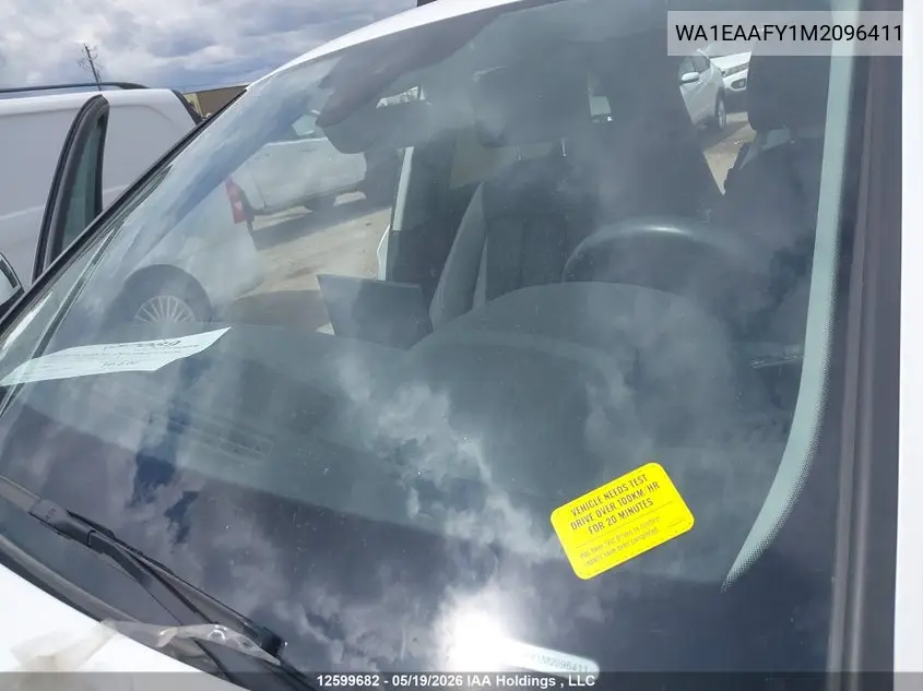 Auction sale of the 2021 Audi Q5 , vin: WA1EAAFY1M2096411, lot number: 12599682