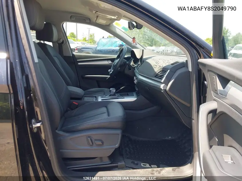 Auction sale of the 2025 Audi Q5 , vin: WA1ABAFY8S2049790, lot number: 12631491