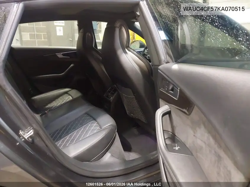 Auction sale of the 2019 Audi S5 , vin: WAUC4CF57KA070515, lot number: 12601526