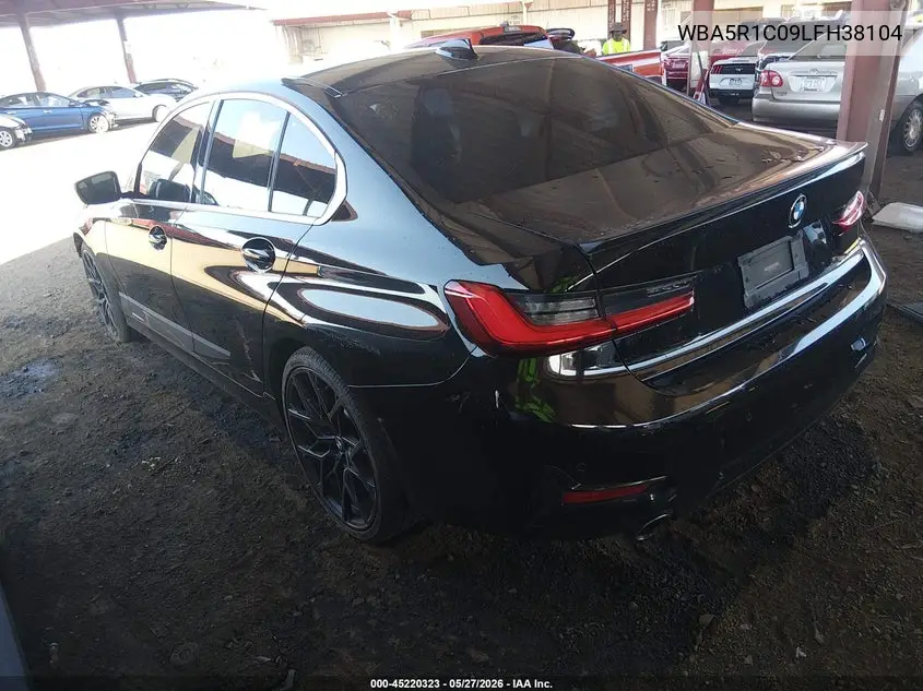 Auction sale of the 2020 BMW 3er , vin: WBA5R1C09LFH38104, lot number: 45220323