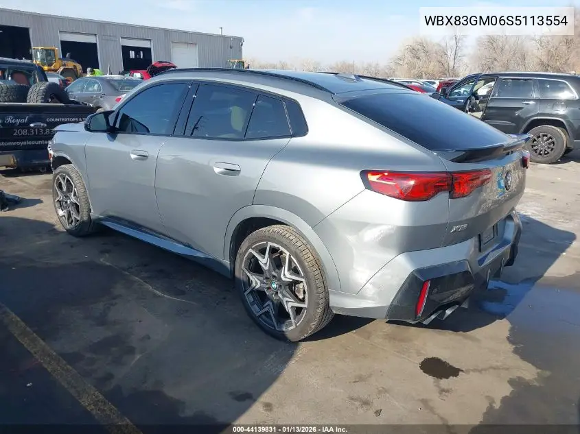 Auction sale of the 2025 BMW X2 , vin: WBX83GM06S5113554, lot number: 44139831