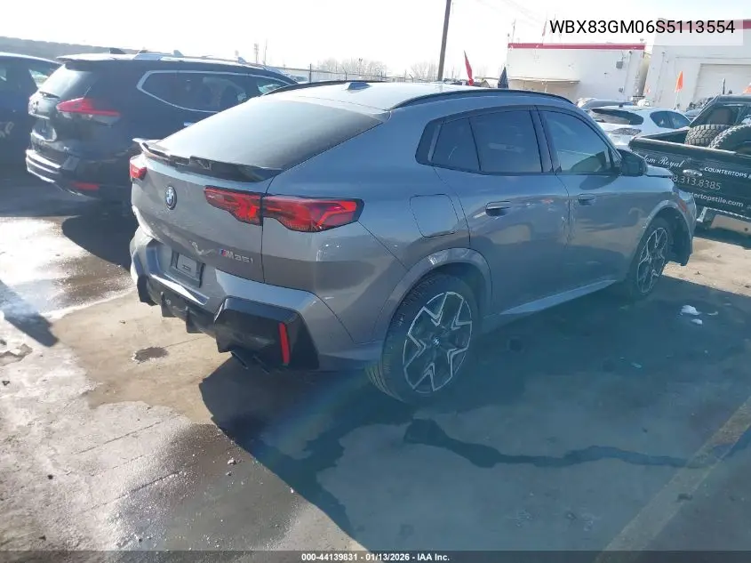 Auction sale of the 2025 BMW X2 , vin: WBX83GM06S5113554, lot number: 44139831