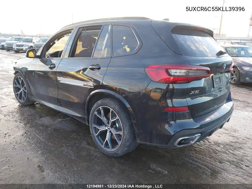 Auction sale of the 2019 BMW X5 , vin: 5UXCR6C55KLL39396, lot number: 12194981