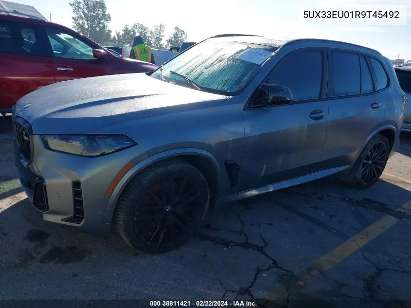 Auction sale of the 2024 BMW X5 , vin: 5UX33EU01R9T45492, lot number: 38811421