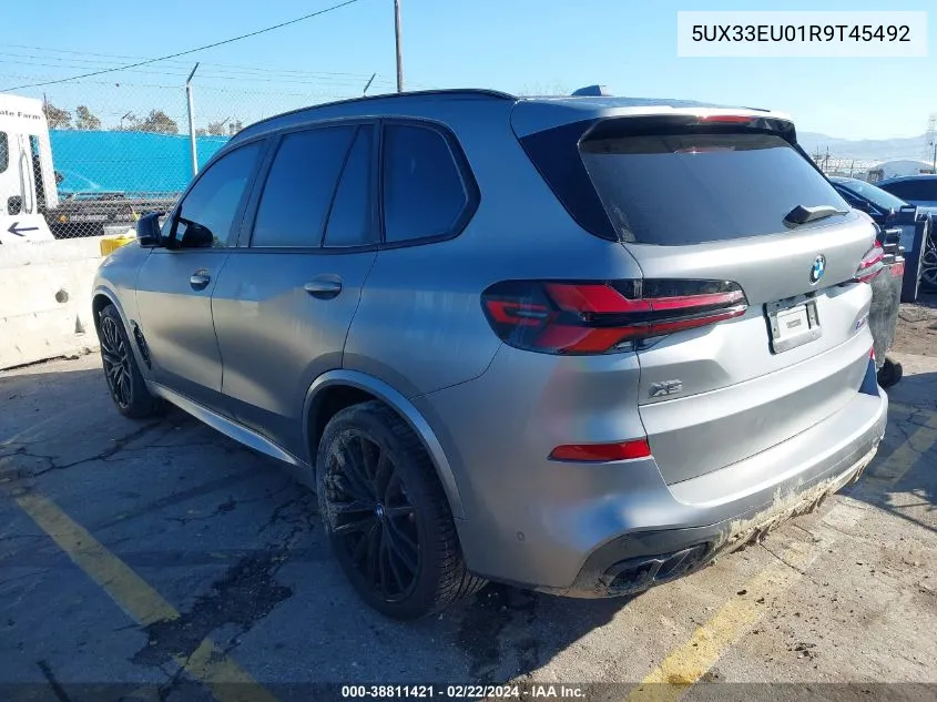 Auction sale of the 2024 BMW X5 , vin: 5UX33EU01R9T45492, lot number: 38811421
