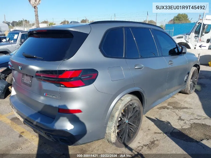 Auction sale of the 2024 BMW X5 , vin: 5UX33EU01R9T45492, lot number: 38811421