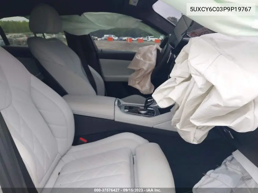 Auction sale of the 2023 BMW X6 , vin: 5UXCY6C03P9P19767, lot number: 37576427