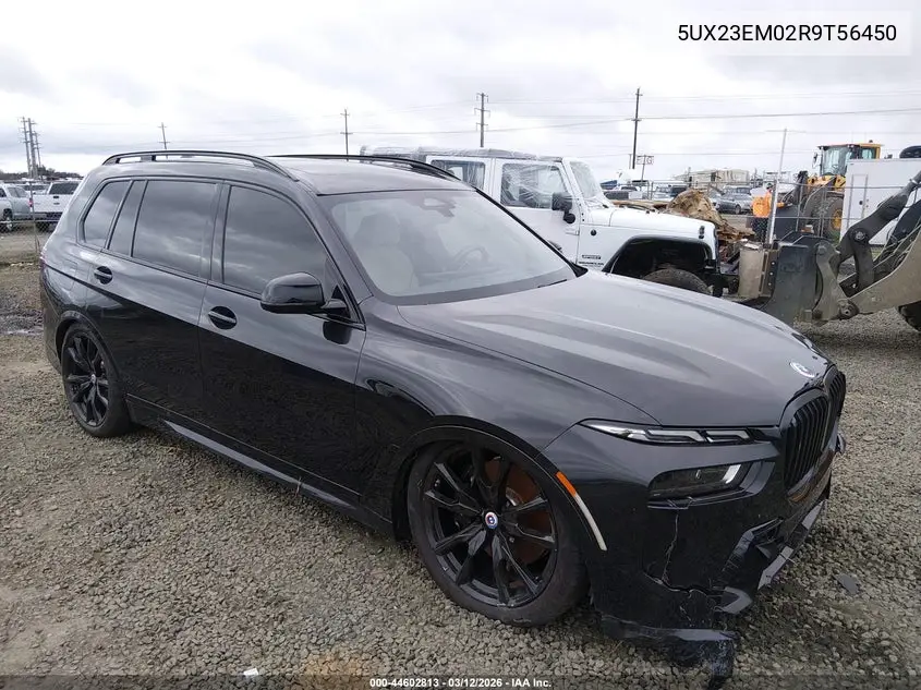 Auction sale of the 2024 BMW X7 , vin: 5UX23EM02R9T56450, lot number: 44602813
